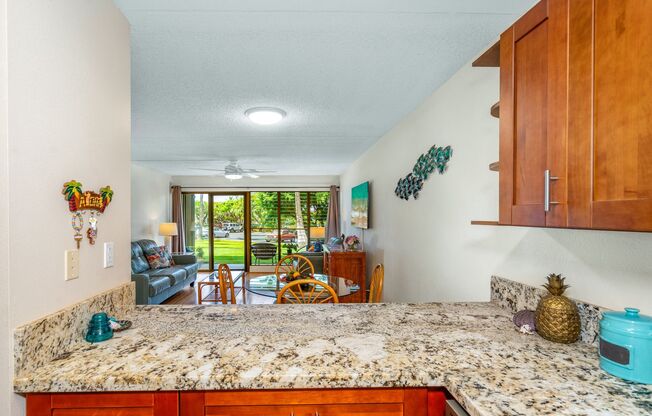 1/1 Updated Furnished Condo + Private Lanai