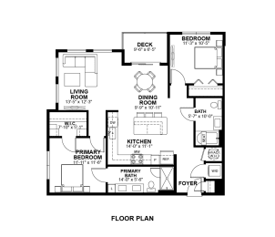 2 beds, 2 baths, 1,080 sqft, $1,959