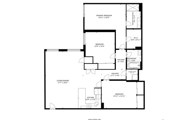 2 beds, 2 baths, 1,624 sqft, $4,995, Unit 305
