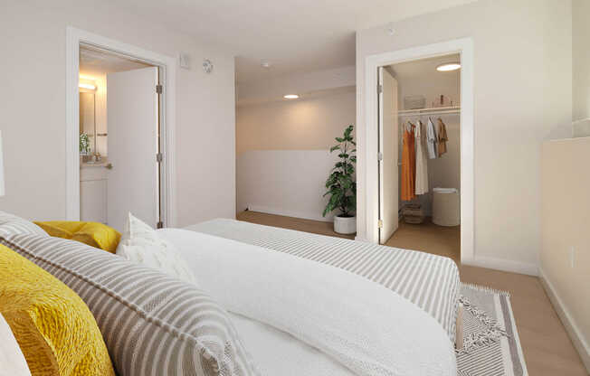 Bedroom with Hard Surface Flooring
