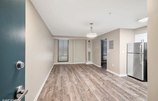 Beautiful plank flooring in our newly renovated homes at Trillium Apartments, Fairfax