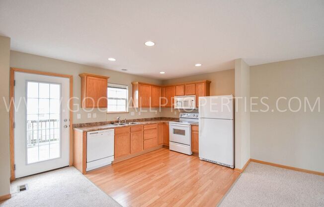 2 Bedroom, 2.5 Bathroom Townhome with two car garage.