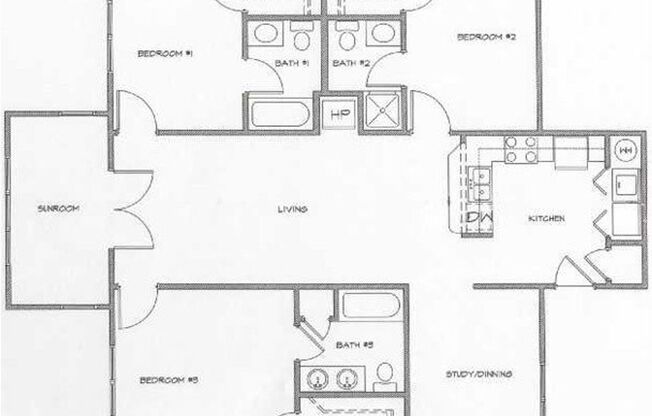 3 Bedroom, 3 Bath condo! Walking distance to Duke campus!
