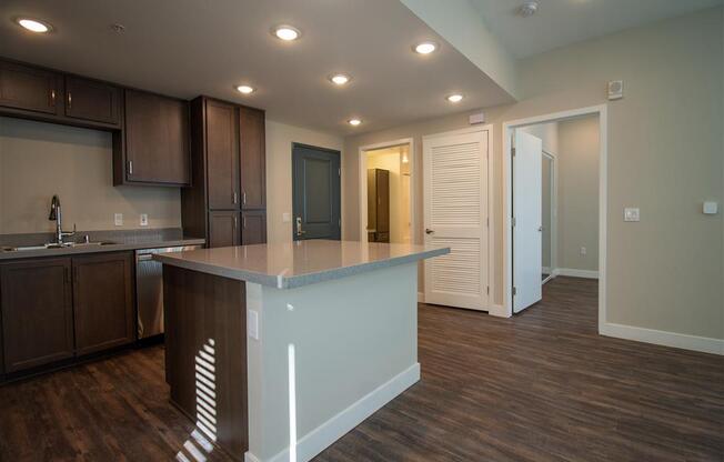 Faux Wood Flooring at Loma Villas Apartments in San Bernardino, CA