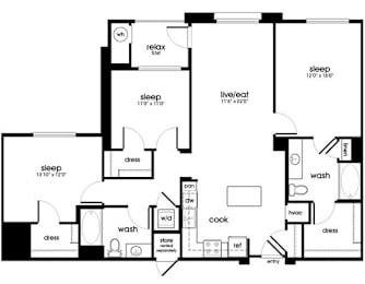 3 beds, 2 baths, 1,382 sqft, $5,547