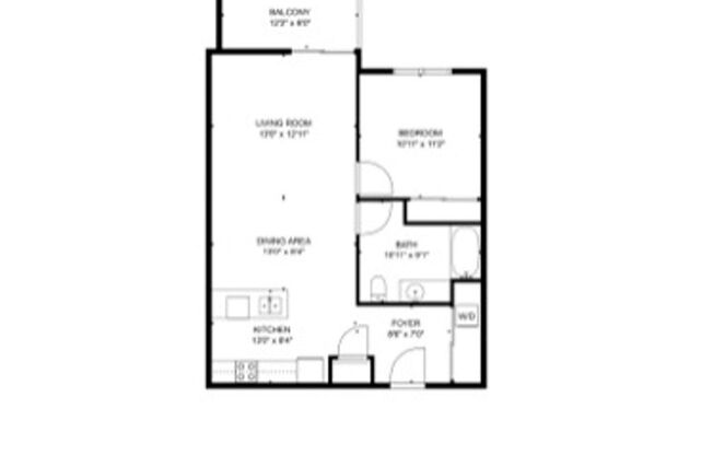 1 bed, 1 bath, $1,774, Unit Apt. 306