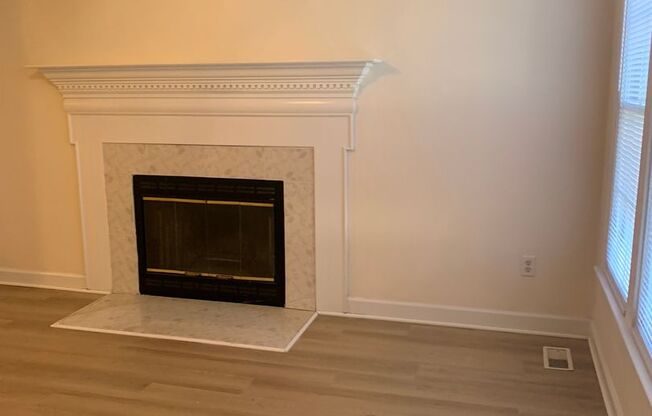 717 St.Catherines~3 brm 2.5 bath~downstairs master~ wood burning fireplace~Fenced back yard