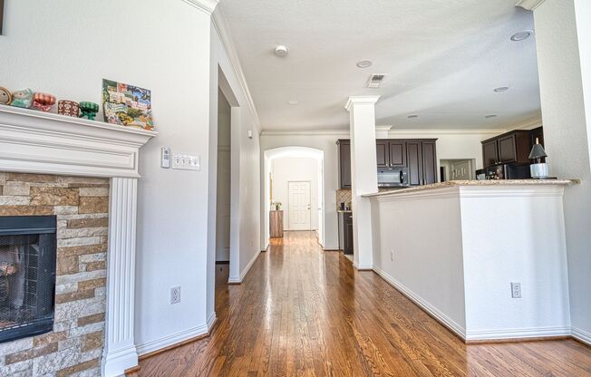 Beautiful 4-bedroom, 2.5-bath home for lease in the desirable Stone Brooke Crossing community of McKinney.