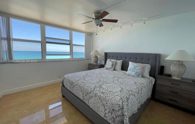 Beautiful 2-Bedroom, 2-Bathroom Apartment with Direct Ocean Views.