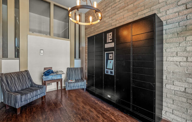 apartment community with Package Locker System