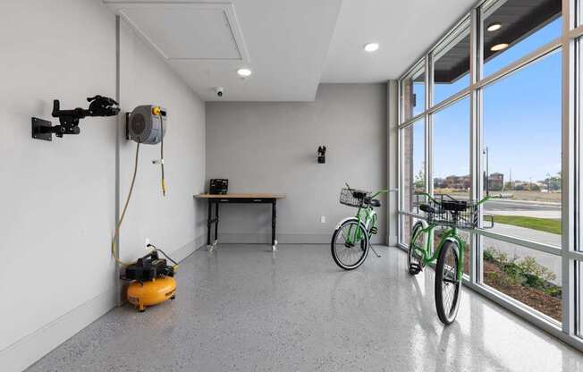 The Edison at Bozeman Gateway Apartments in Bozeman, Montana Bike Shop
