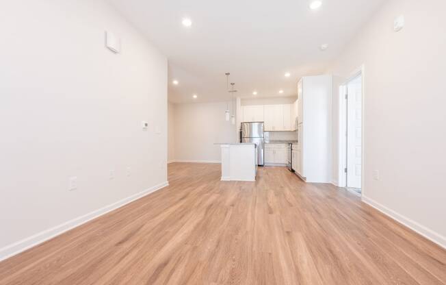 Living And Kitchen at Hamilton Reserve, Greensboro, NC, 27407