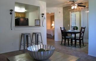 Warm Living And Dining Room at Promontory Point Apartments, Sandy, 84094