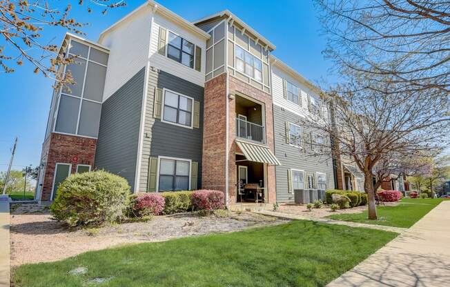 our apartments at the district feature a spacious living room with a fireplace