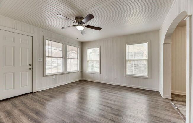 This charming two bedroom one bathroom
