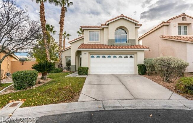 STUNNING 2 STORY HOME IN SUMMERLIN WITH POOL 89134