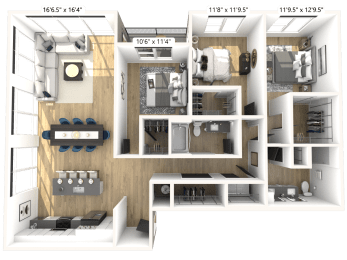 3 beds, 2 baths, 1,663 sqft, $3,247