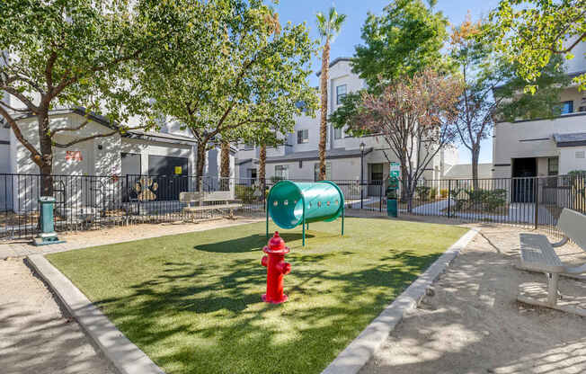 The Michael B is proud to unveil our newly renovated dog park, a perfect space for your furry friends to play and socialize.