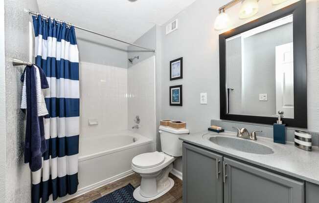 Bright Bathroom, at Crestmark Apartment Homes, Lithia Springs