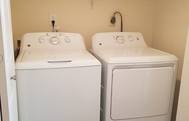 Full size washer and dryer at Creekfront at Deerwood, Jacksonville