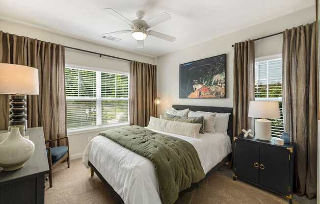 Two-Bedroom Interior - Bedroom