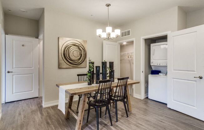 Cedar Dining and Laundry