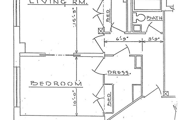 1 bed, 1 bath, 475 sqft, $1,495, Unit Unit 07
