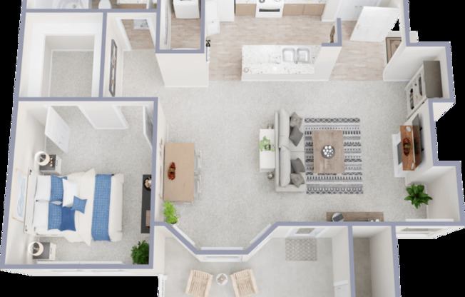 1 bed, 1 bath, 773 sqft, $1,225