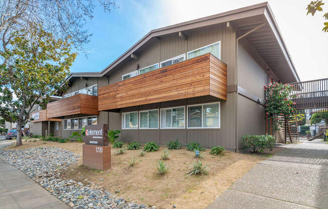 the building in which the apartment is located at Element LLC, Sunnyvale, 94086