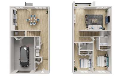 2 beds, 2.5 baths, 1,596 sqft, $2,784