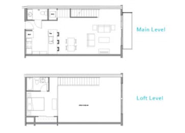 1 bed, 1 bath, 851 sqft, $2,977