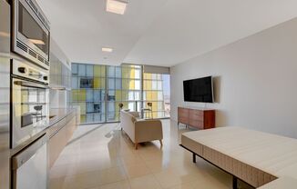 Stunning Strip Views from this Fully Furnished Studio Residence.