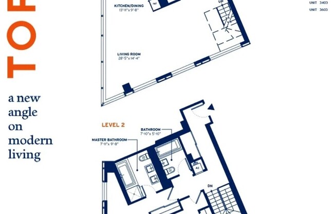 2 beds, 3 baths, 1,601 sqft, $10,500, Unit PH3203