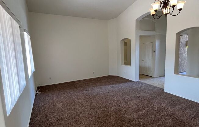 4 Bedroom, 2 Bath with new Interior paint and carpet