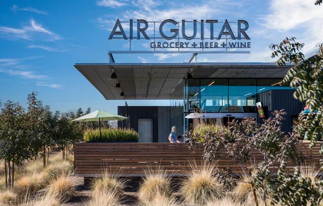 Grab, sip, and rock on at Air Guitar Grocery + Beer + Wine!