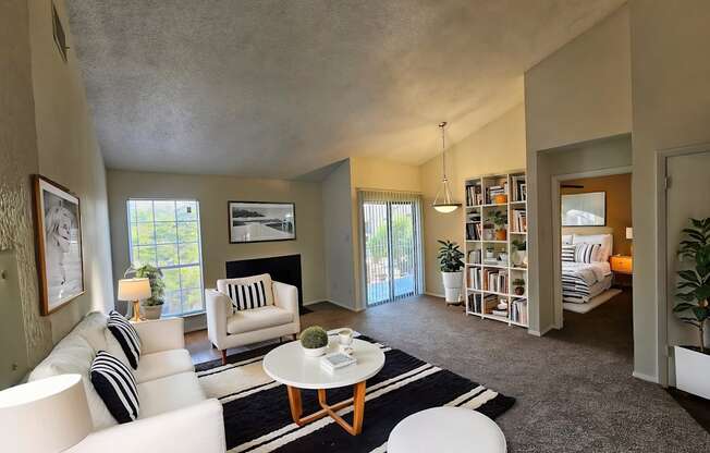 Trails of Walnut Creek Staged Living Room