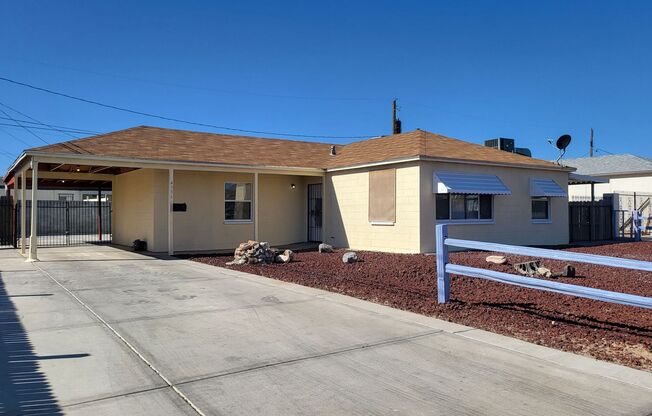 One Story House in Southwest