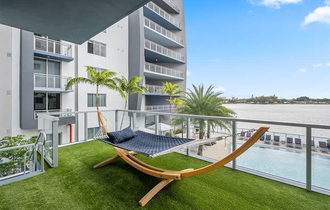 Our outdoor deck is yet another place for our residents to relax