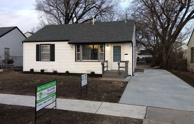 Completely updated 2 Bed/1 bath Home