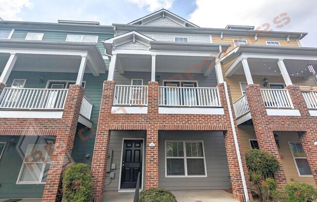 Great Location 3 Story 3 Bedroom, 3.5 Bathroom Townhouse with Rear Entry Attached 2 Car Garage in Bloomsbury at Cary Park, Cary, Available Aug 7th!