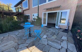 Charming two bedroom one bath unit in the lower level of a home on an estate property