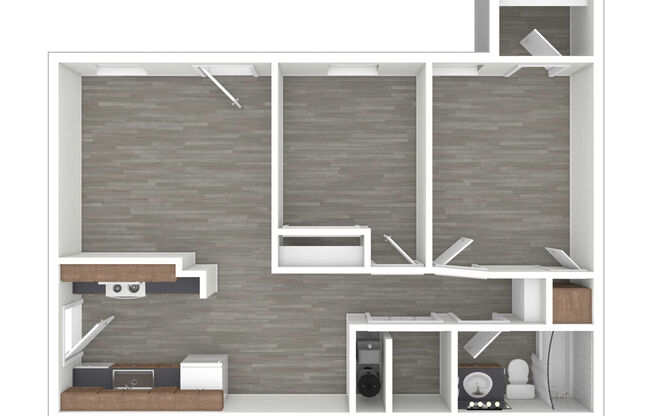 2 beds, 1 bath, 950 sqft, $1,318