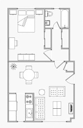 1 bed, 1 bath, 650 sqft, $1,885