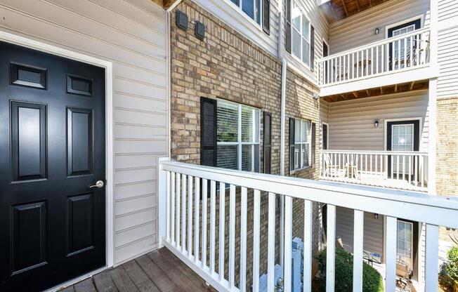 Balcony at Elme Eagles Landing in Stockbridge, GA