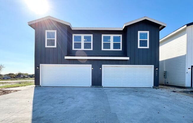 Brand New Duplex in New East Parks Community