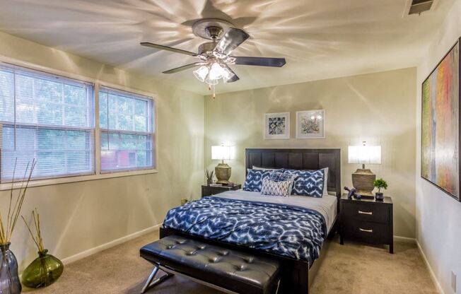 Waterford Square Apartments Bedroom in Huntsville, AL