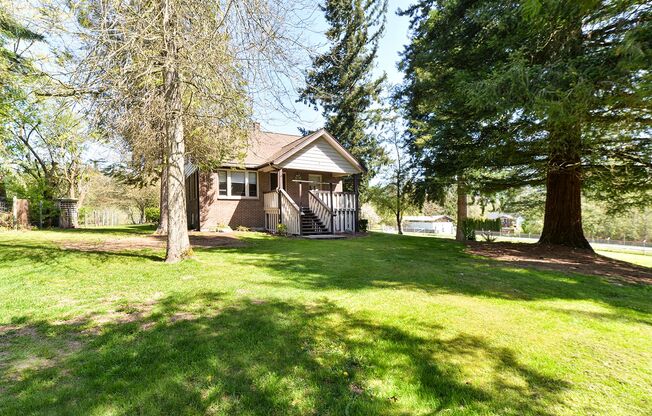 Charming 3 Bedroom Home in Maple Valley on Large Lot with Gated Entry