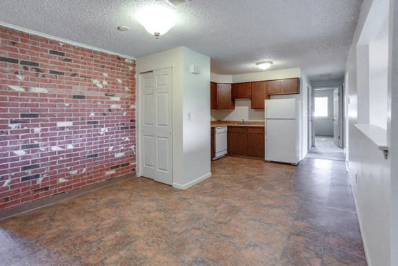 Liberty Square Apartments – Dining Area - Appliances Included - 24 Hour Emergency Maintenance - Garbage Disposal – Dishwasher - Ask for a Tour - Pet Friendly