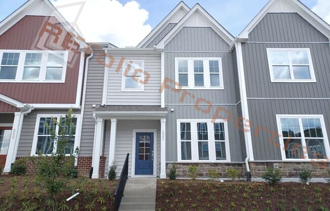 Gorgeous 3 Bedroom, 2.5 Bath,  1-Car Garage Townhome w/Office in Andrews Chapel, Durham. Available July 7th!