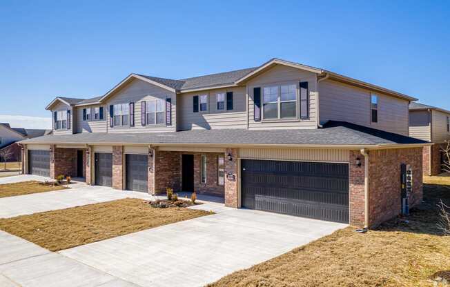 a house with a gray roof